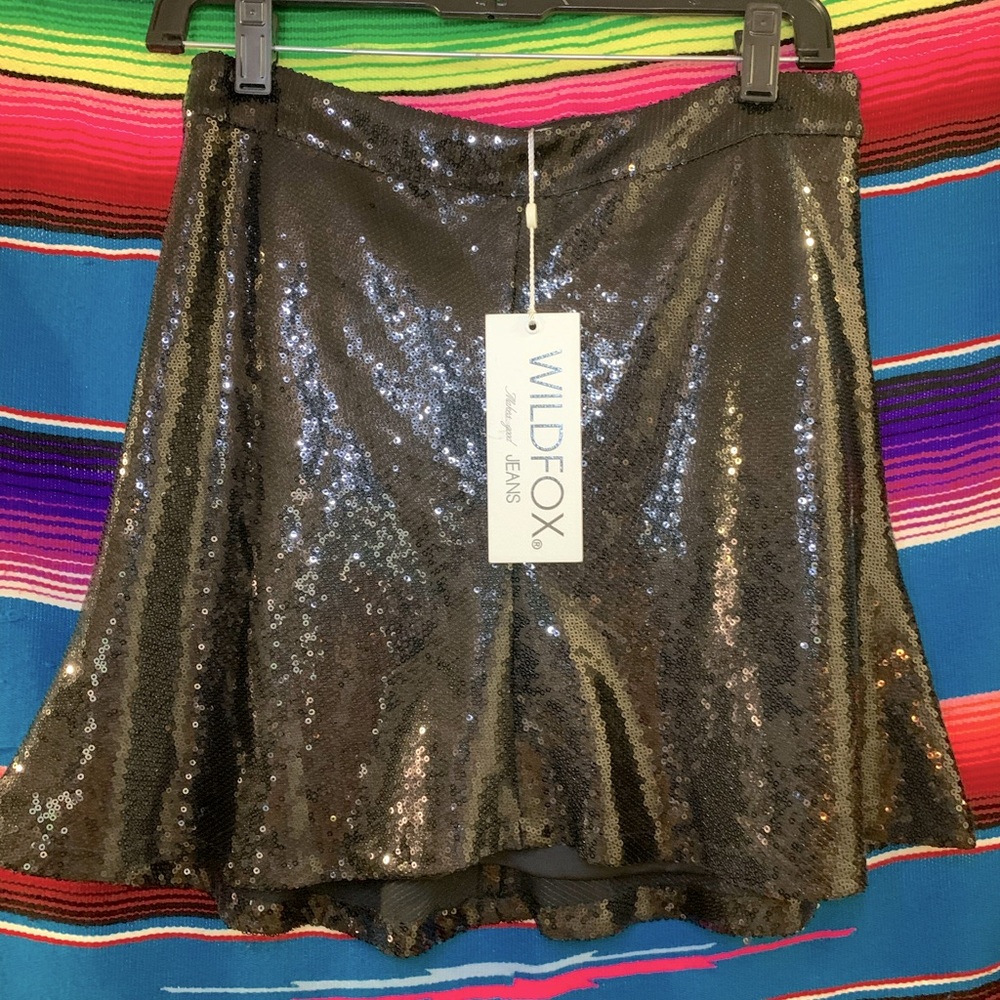 Wildfox Lula Sequin Skirt